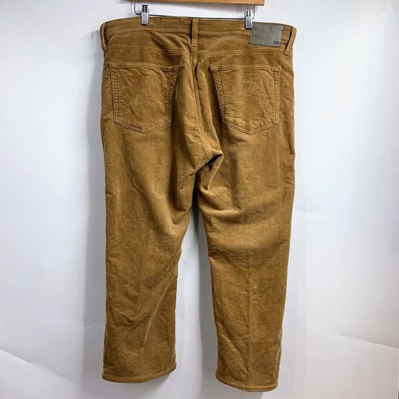 Adriano Goldschmied Men's Everett Slim Straight Cotton Corduroy Size 38x25 - Picture 2 of 14